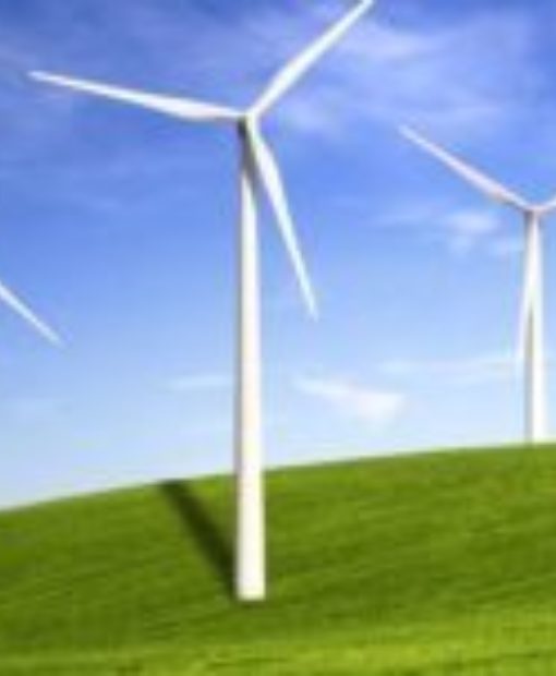 Windturbines groene energie